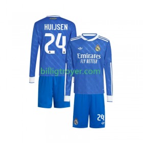 Billige Fotballdrakter Real Madrid Huijsen 24 Barn Tredjedraktsett 2025/26 Langermet